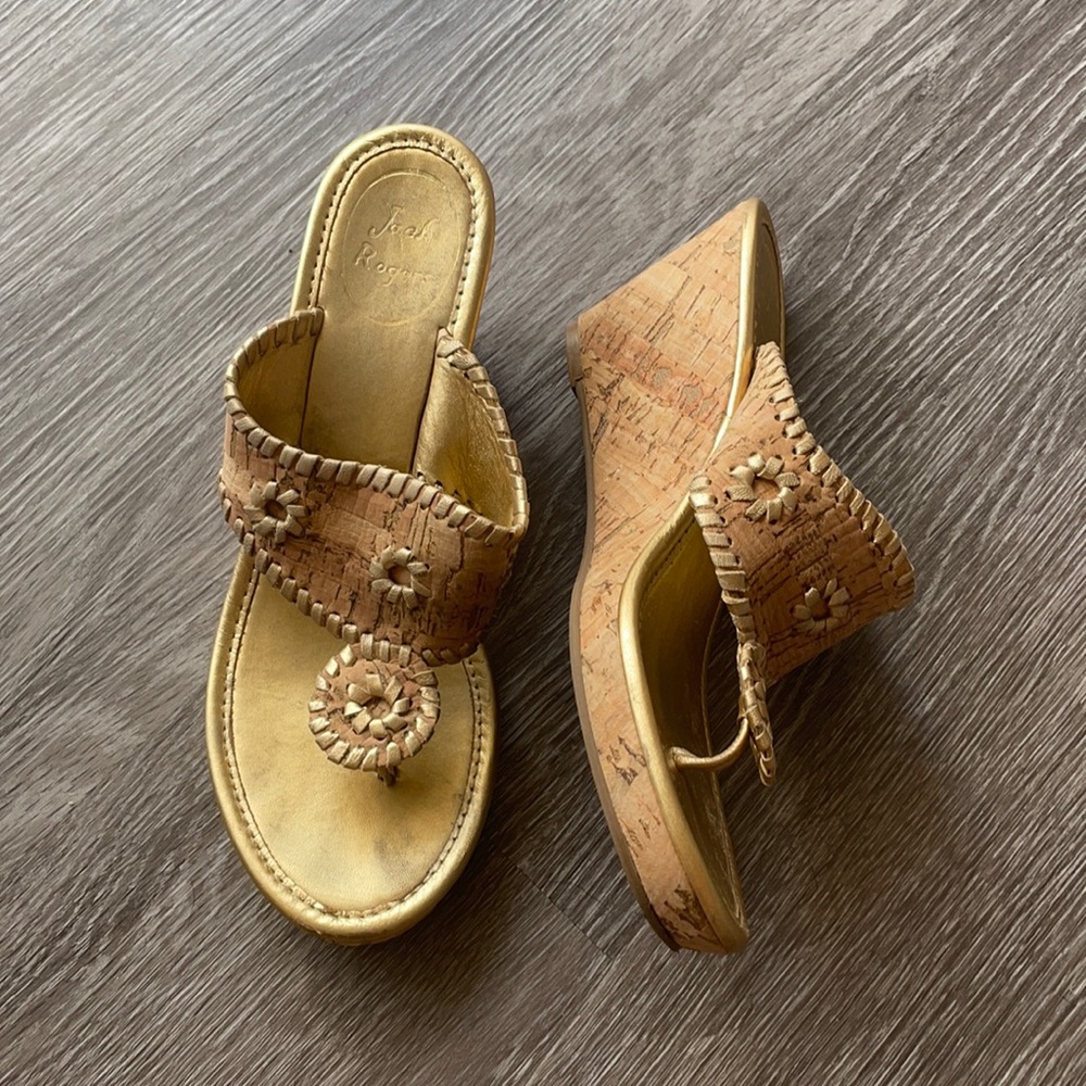 Jack Rogers wedge sandals